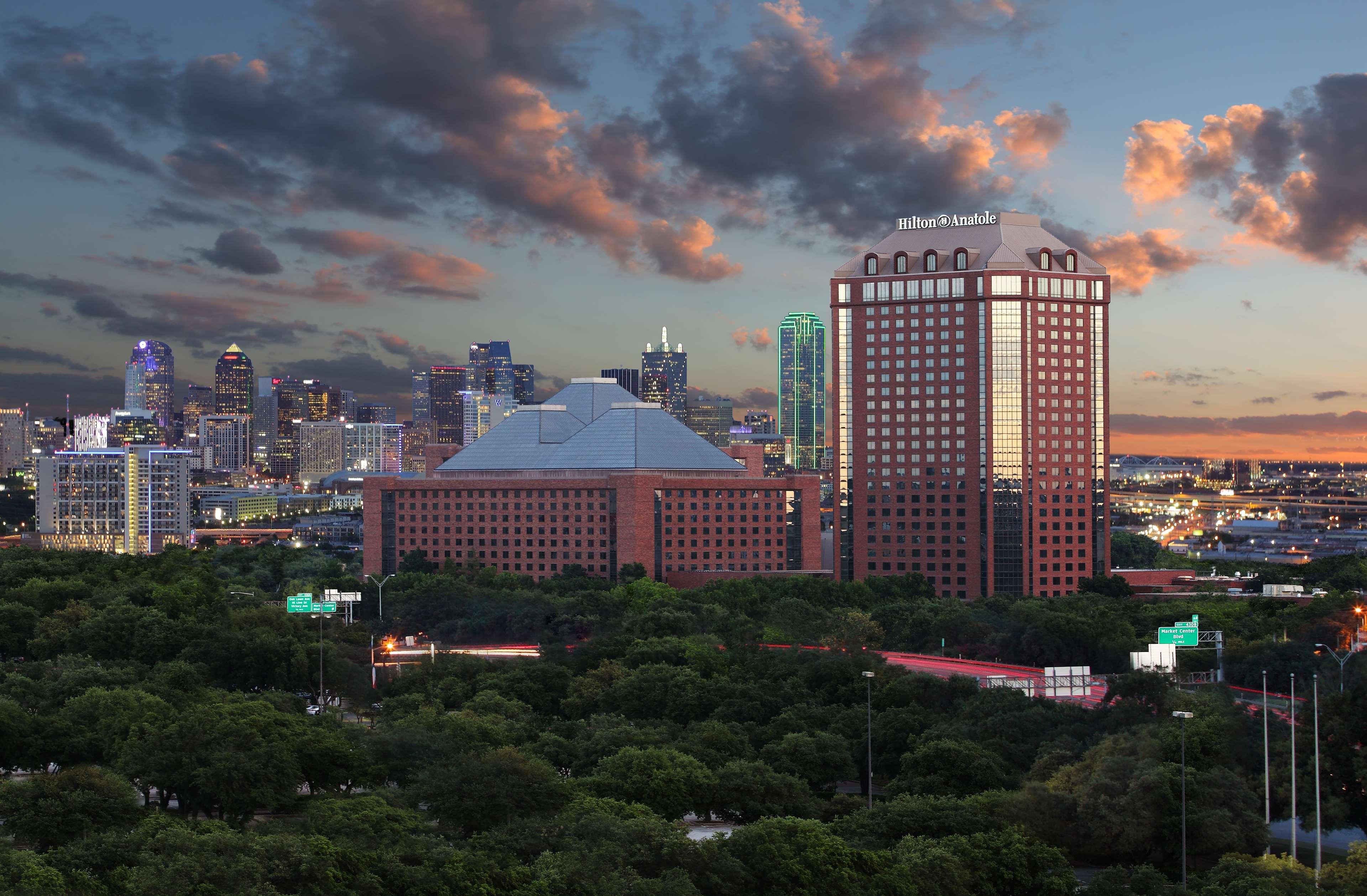 Hilton Anatole Hotell Dallas Eksteriør bilde